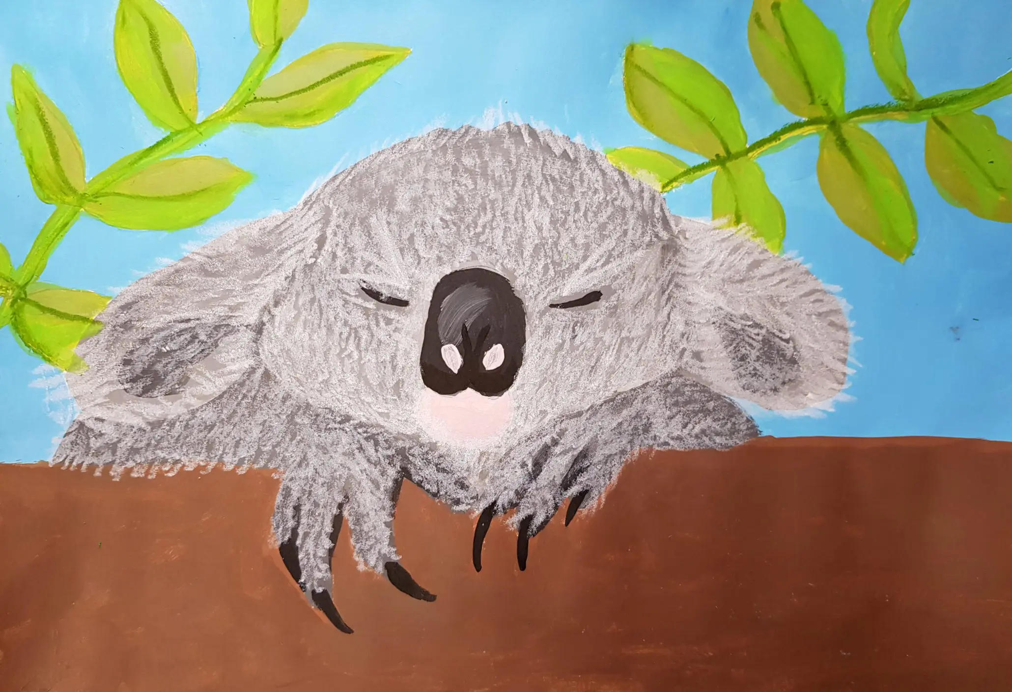 Baby Koala painting