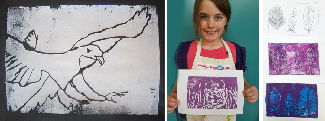 Printmaking with primary